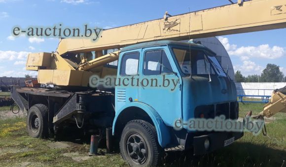 Автокран КС 3577-4-1 на базе МАЗ 5334, 1991