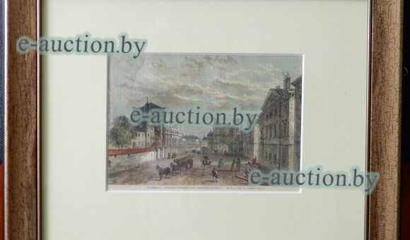 Гравюра «Уайтхолл» из издания «Old and New London - A Narrative of its History, its People and its Places»