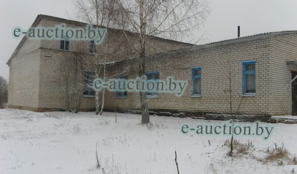 Капитальное строение: одноэтажное кирпичное здание клуба-библиотеки с блочной пристройкой, площадкой из ж/б плитки, двумя бетонными площадками, кирпичной уборной