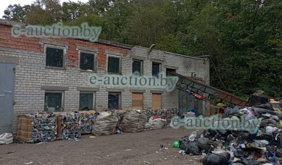 Сортировочная станция на полигоне твердых бытовых отходов вблизи д. Огородники (Витебский район), площадью 169.8 м²