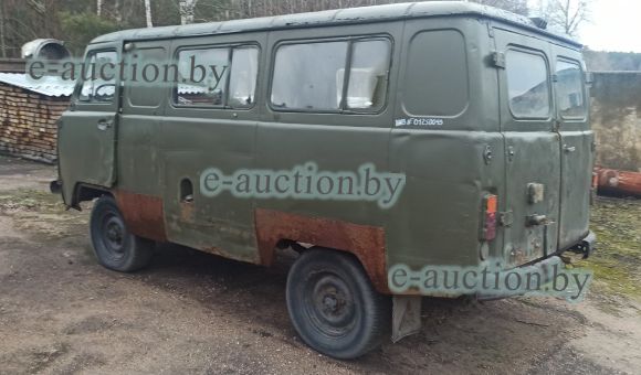 Грузовой фургон УАЗ-39621-01, 1986