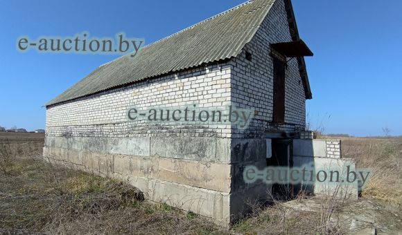 Овощехранилище вблизи д. Мглё (Смолевичский район), площадью 144.7 м²