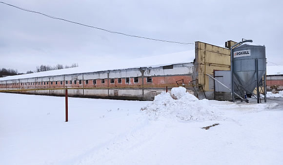 Птичник № 9 вблизи аг. Слобода (Шумилинский район), площадью 1727.1 м²