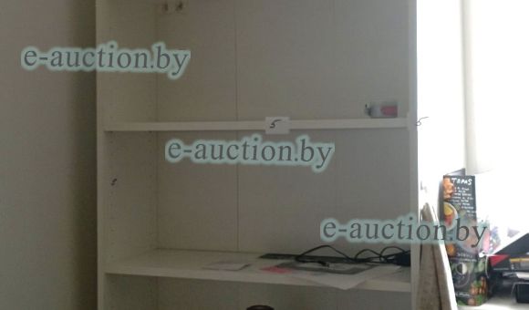 Стеллаж белый №5