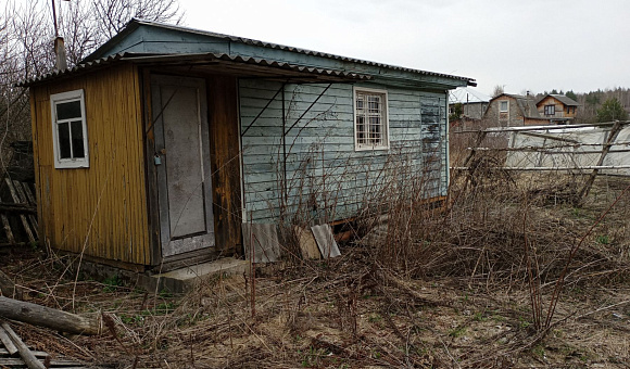 Садовый дом в СТ «Красный Октябрь» (Борисовский район), площадью 14.1 м² Садовый дом в СТ «Красный Октябрь» (Борисовский район), площадью 14.1 м²