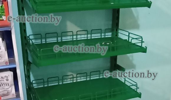 Стеллаж металлический (зеленый) 