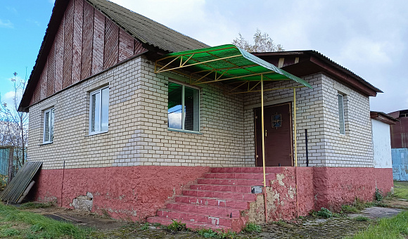 Здание административно-хозяйственное в гп Дрибин, площадью 93.2 м² Здание административно-хозяйственное в гп Дрибин, площадью 93.2 м²