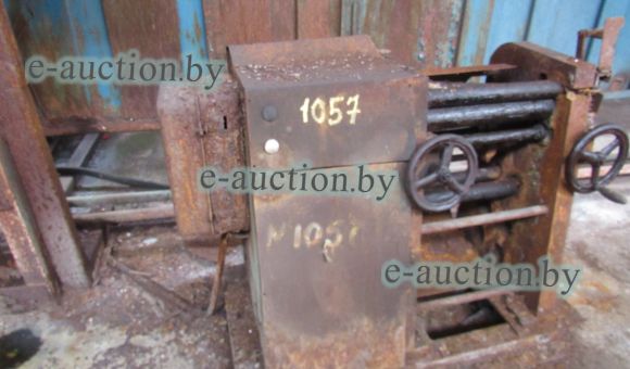 Малогабаритные 3-х валковые вальцы