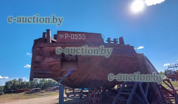 Несамоходное судно баржа-площадка Р-0555