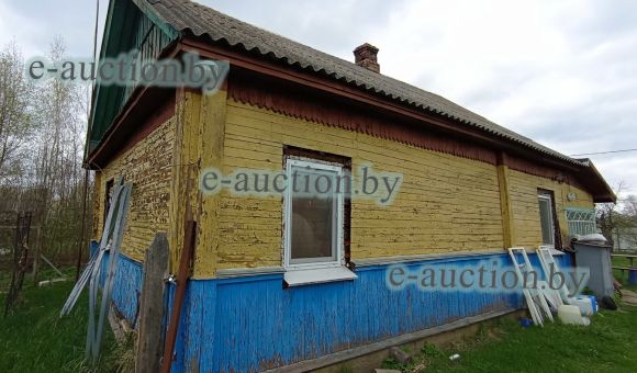Жилой дом в д. Слободка (Пуховичский район), площадью 45.5 м²