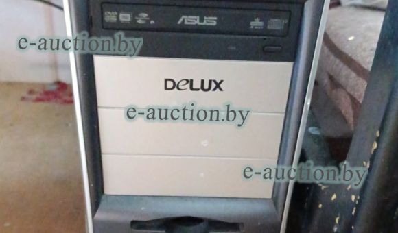 Компьютер (системный блок DELUX ASUS, мышь, клавиатура)