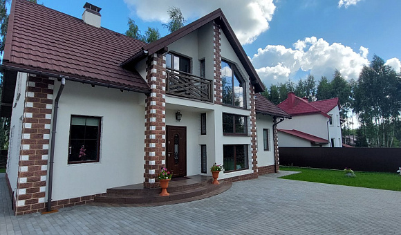 Жилой дом в аг. Колодищи (Минский район), площадью 215.8 м² Жилой дом в аг. Колодищи (Минский район), площадью 215.8 м²