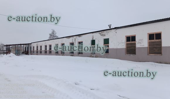 Столярная мастерская в г. Славгороде, площадью 414.8м²