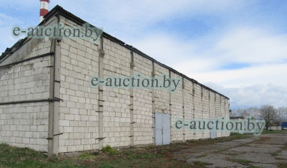 Навес хранилище в г. Слуцке, площадью 416.1 м²