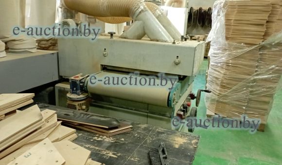 Шлифовальный щеточный станок д/иск. старения древ. R600/2