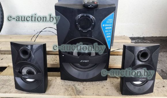 Сабвуфер F380 с 2-мя колонками и пультом