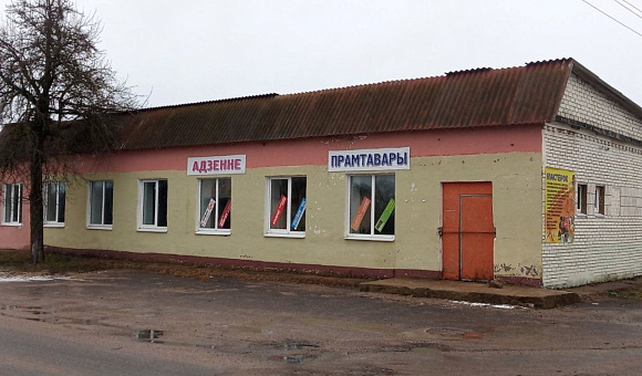 Здание столовой в аг. Вишнево (Воложинский район), площадью 246 м² Здание столовой в аг. Вишнево (Воложинский район), площадью 246 м²