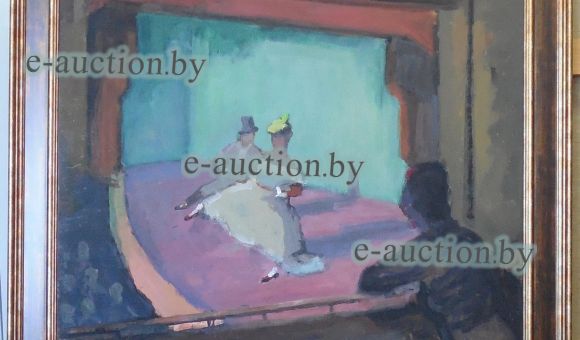 Графическое произведение Любича О. «Театральная ложа»