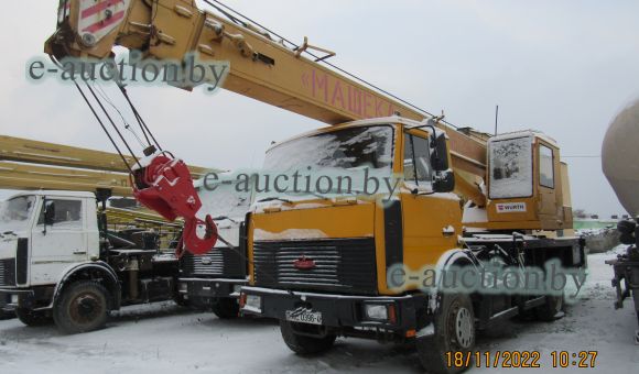 Автокран КС 45729А на базе МАЗ 5337А2, 2010