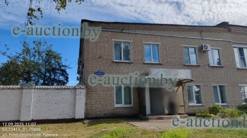 Изолированное нежилое помещение в г. Кричеве, площадью 60.4м²