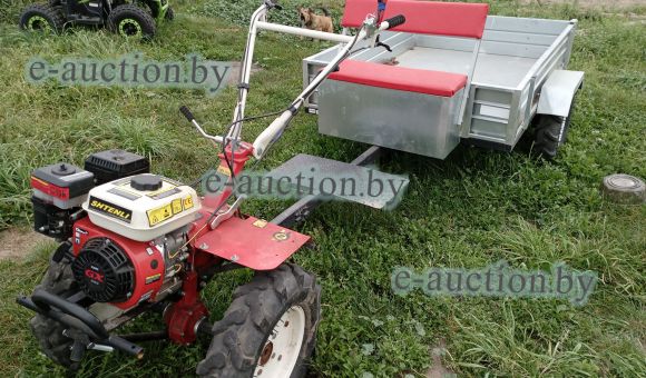 Мотоблок SHTENLI с прицепом 