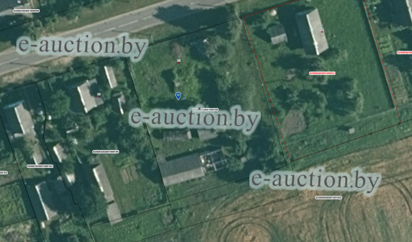 Земельный участок в д. Глинки (Узденский район), площадью 0.2063 га