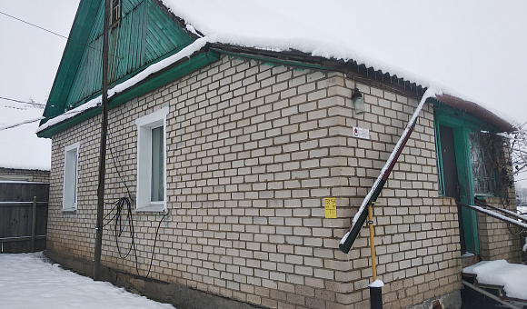 Жилой дом в д. Томашевичи (Узденский район), площадью 58 м² Жилой дом в д. Томашевичи (Узденский район), площадью 58 м²