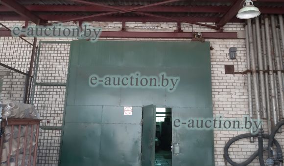 Навес для сырья в г. Борисове, площадью 872м²
