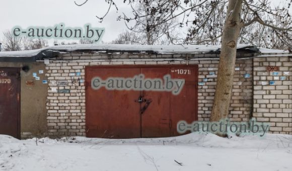 Здание гаража в г. Могилеве, площадью 26.9м²