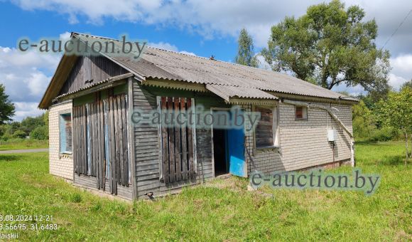 Жилой дом в аг. Майский (Чериковский район) площадью 61.9м²