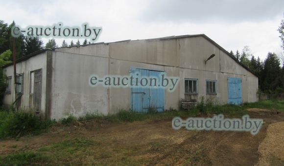 Здание столярного цеха в г. Крупки, площадью 723.8 м²