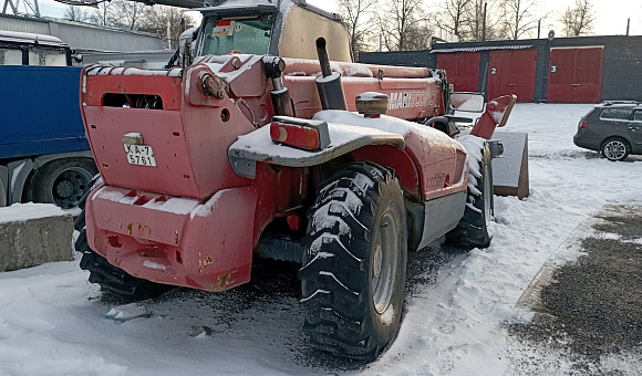 Погрузчик телескопический MANITOU MT1740, 2007