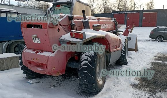 Погрузчик телескопический MANITOU MT1740, 2007