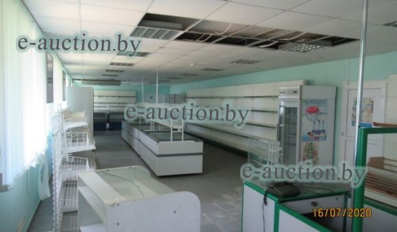 Торговое помещение (магазин) в кп Нарочь, площадью 212.2м²