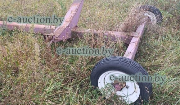 Тележка для перевозки жатки