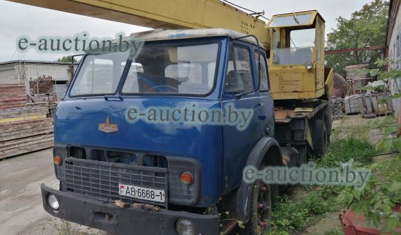 Автокран КС 3577 на базе МАЗ 5334, 1991