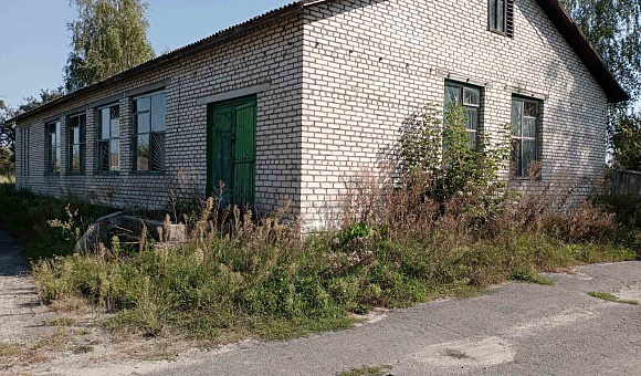 Здание столовой в аг. Лиски (Речицкий район), площадью 191.8м² Здание столовой в аг. Лиски (Речицкий район), площадью 191.8м²