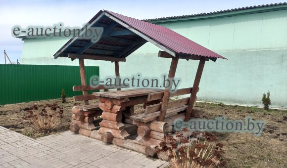 Беседка деревянная 2х3 м.