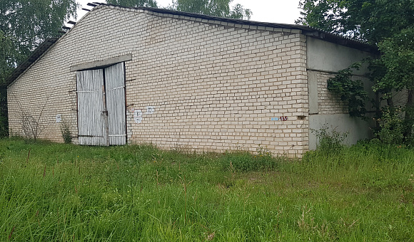 Здание склада грубых кормов в аг. Городечно (Новогрудский район), площадью 539 м²