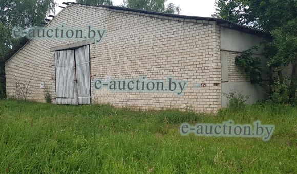Здание склада грубых кормов в аг. Городечно (Новогрудский район), площадью 539 м²