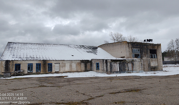 Гараж в д. Гронов (Чериковский район) площадью 584.5м² Гараж в д. Гронов (Чериковский район) площадью 584.5м²