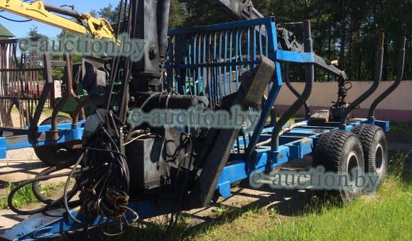 Полуприцеп-лесовоз ПЛ-9, заводской № 399, 2012