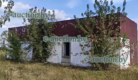Здание бани в д. Краснобережье (Лельчицкий район)