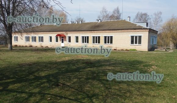 Капитальные строения: одноэтажный кирпичный детский сад с забором металлическим, калиткой, цементно-песчаной тротуарной плиткой и бетонным бордюром, ж/б плиткой, асфальтобетонным покрытием; кирпичный погреб