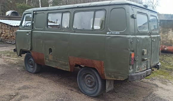 Грузовой фургон УАЗ-39621-01,1986 Грузовой фургон УАЗ-39621-01,1986