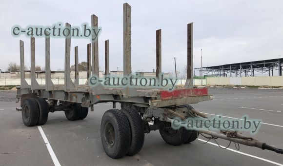 Прицеп специальный сортиментовоз МАЗ 837810, 2014