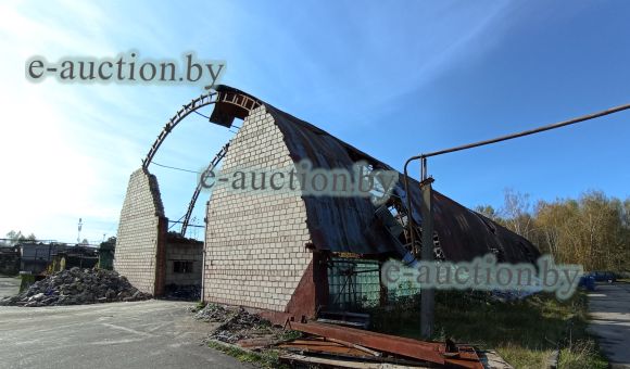 Здание склада готовой продукции г. Могилеве, площадью 742.6м²