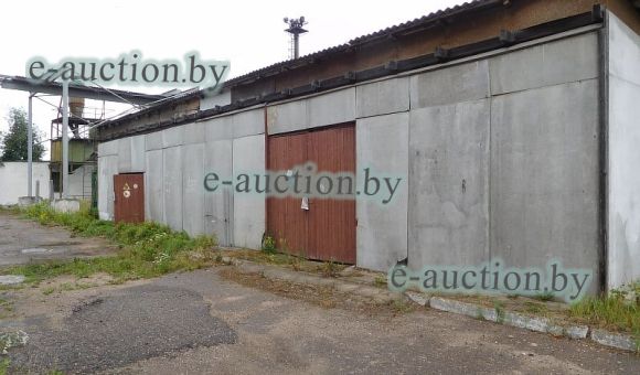 Склад столярных изделий с двумя площадками в г. Витебске, площадью 129,9 м²