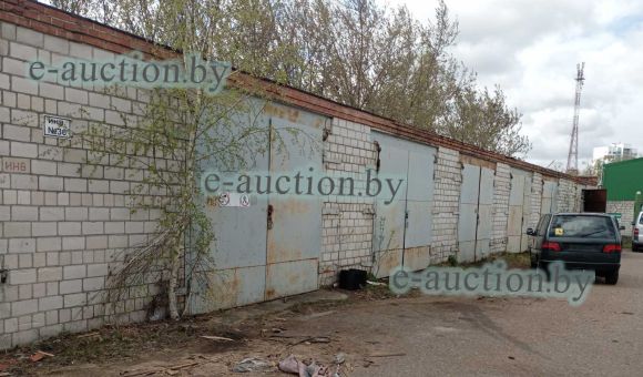 Здание гаража на 7 машиномест в г. Гомеле, площадью 202.7м²