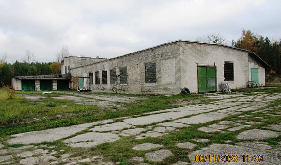Цех стеноблоков в г.п. Россь (Волковысский район), площадью 835.9 м²